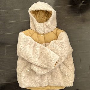 Genuine Rag & Bone Joelle Sherpa Puffer Jacket